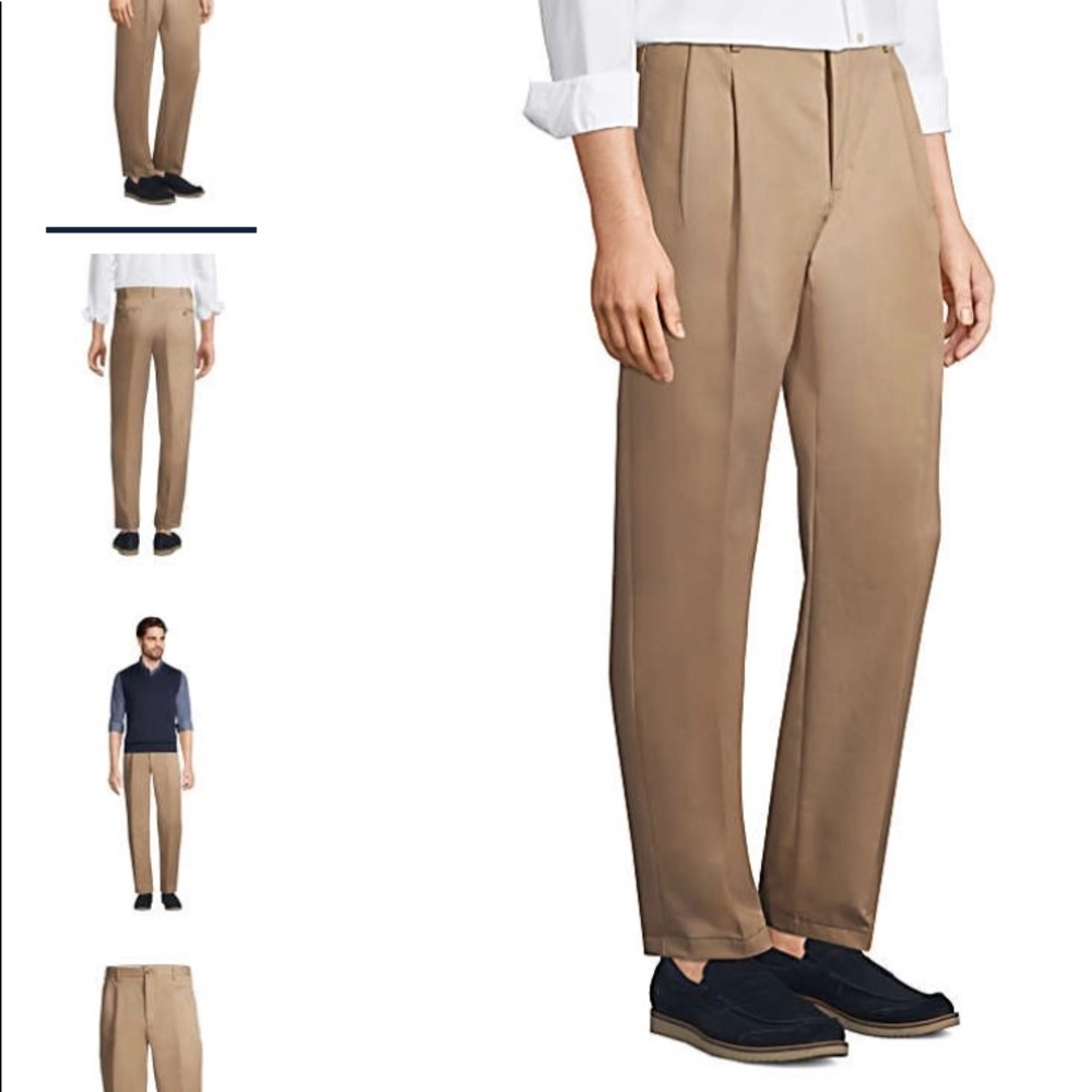 Lands End Khakis